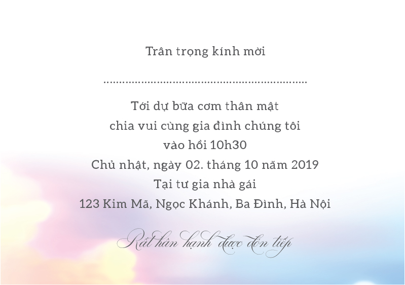 Thiệp cưới hiện đại Miền Bắc 13 x 18 G_3d